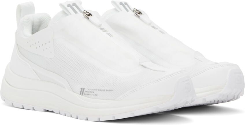 11 by Boris Bidjan Saberi White Salomon Edition Bamba 2 Low Sneakers - Picture 2