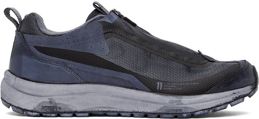 11 by Boris Bidjan Saberi Black Salomon Edition Bamba 2 Low Sneakers - Picture 5