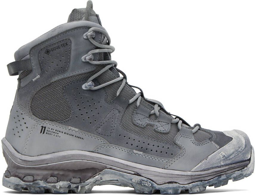 11 by Boris Bidjan Saberi Gray Salomon Edition 2 GTX Boots - Picture 4