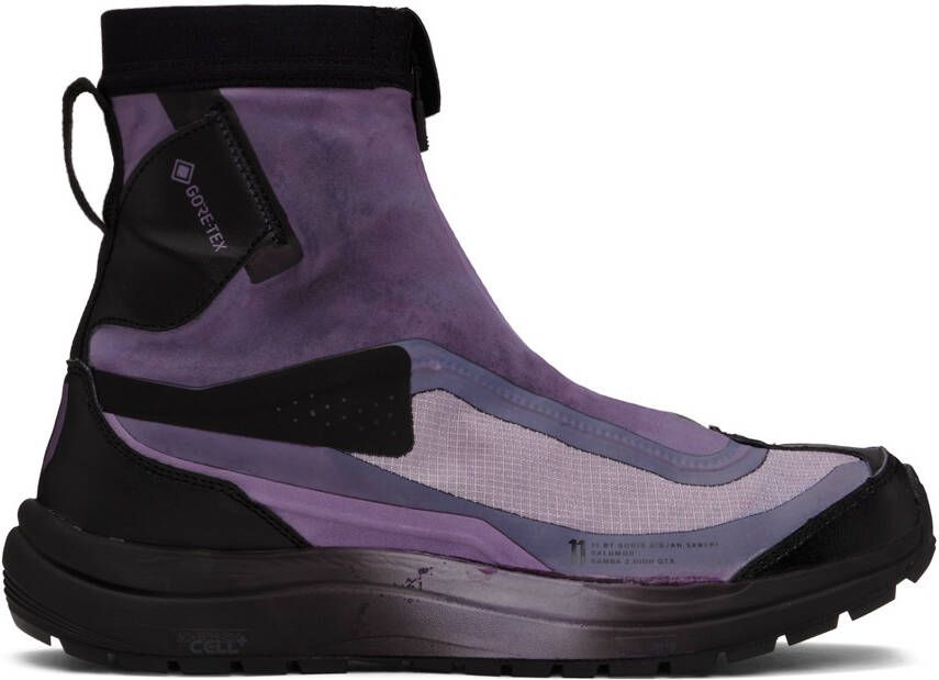 11 by Boris Bidjan Saberi Purple Bamba 2 GTX Sneakers - Picture 5