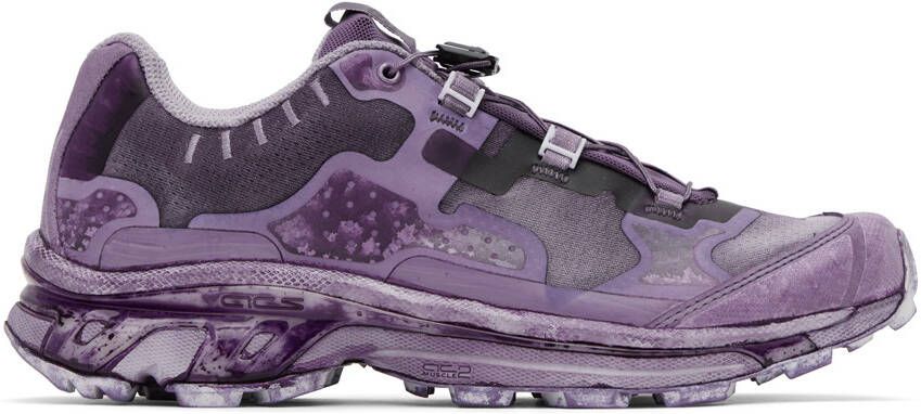 11 by Boris Bidjan Saberi Purple Salomon Edition Bamba 5 Sneakers - Picture 4