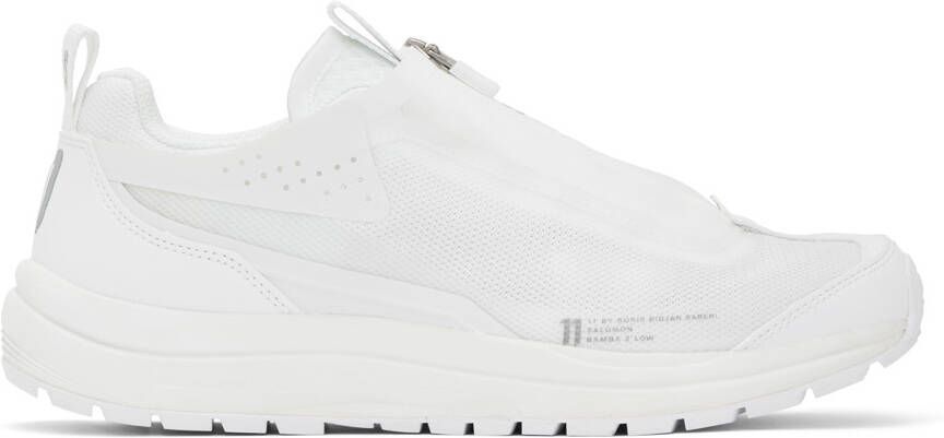11 by Boris Bidjan Saberi White Salomon Edition Bamba 2 Low Sneakers - Picture 5