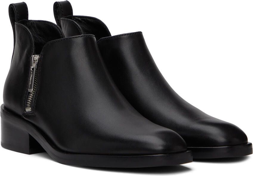 3.1 Phillip Lim Black Alexa Ankle Boots - Picture 2