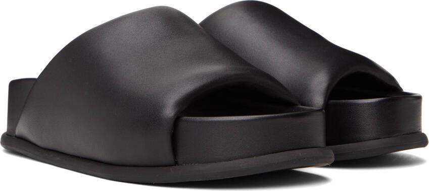3.1 Phillip Lim Black Freida Pillow Sandals - Picture 2