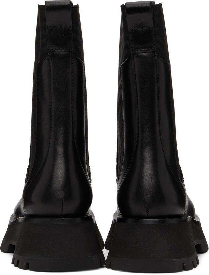 3.1 Phillip Lim Black Kate Combat Boots - Picture 3