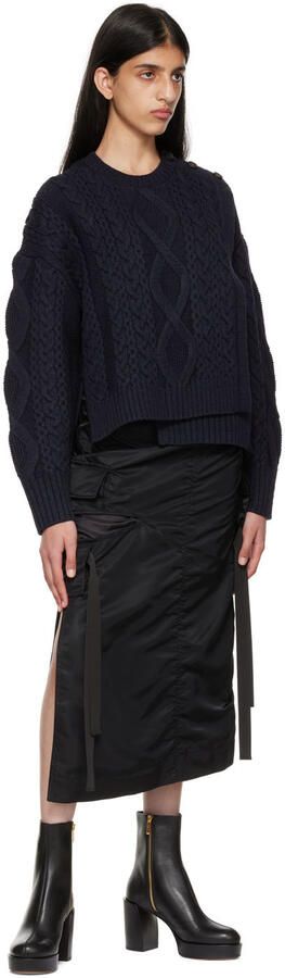 3.1 Phillip Lim Black Naomi Platform Boots - Picture 4