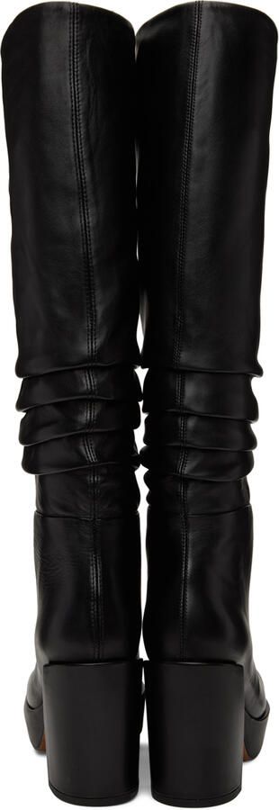 3.1 Phillip Lim Black Naomi Platform Boots - Picture 4