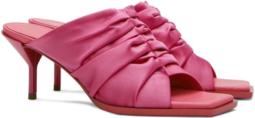 3.1 Phillip Lim Pink Georgia Heeled Sandals - Picture 2
