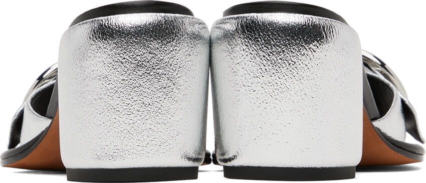 3.1 Phillip Lim Silver Naomi Mules