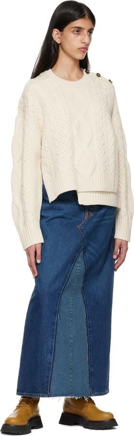 3.1 Phillip Lim Yellow Kate Lace-Up Combat Boots - Picture 4