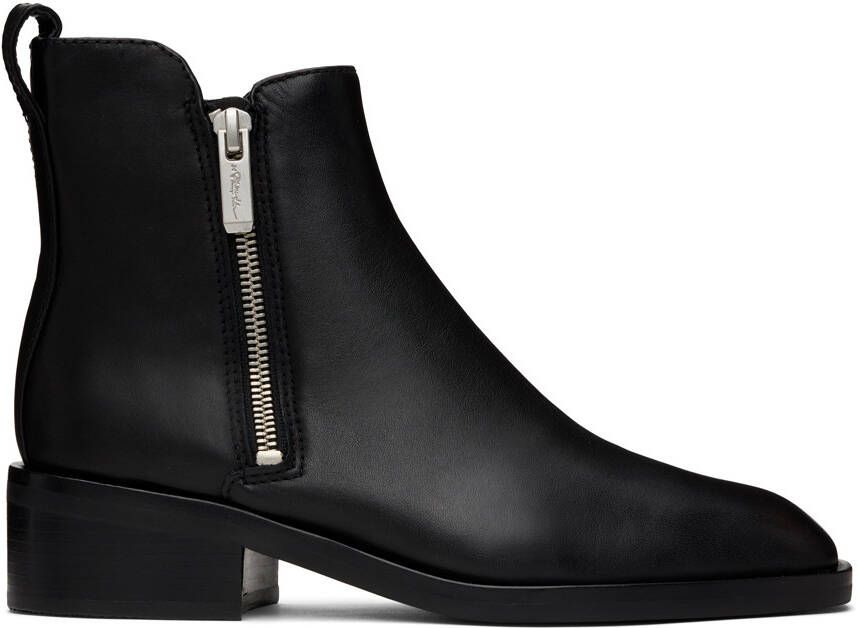 3.1 Phillip Lim Black Alexa Boots - Picture 5
