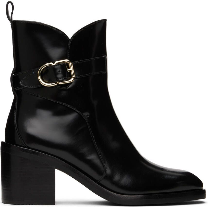 3.1 Phillip Lim Black Alexa Boots - Picture 5