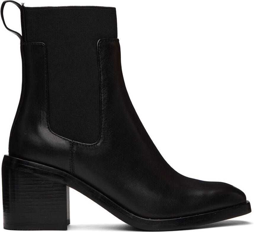 3.1 Phillip Lim Black Alexa Chelsea Boots - Picture 5