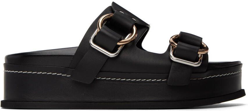 3.1 Phillip Lim Black Freida Slides