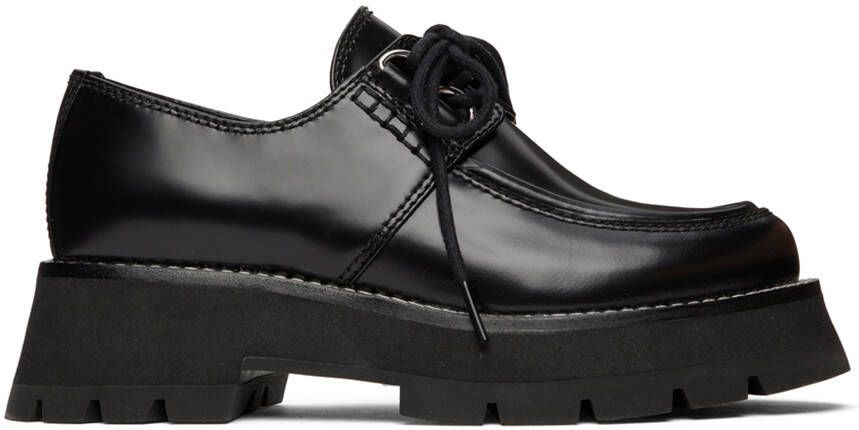 3.1 Phillip Lim Black Kate Oxfords - Picture 5