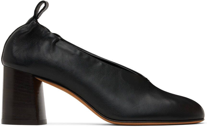 3.1 Phillip Lim Black Nadia Ballerina Heels - Picture 5