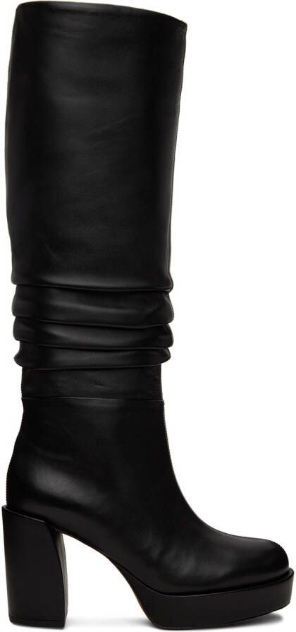 3.1 Phillip Lim Black Naomi Platform Boots - Picture 5