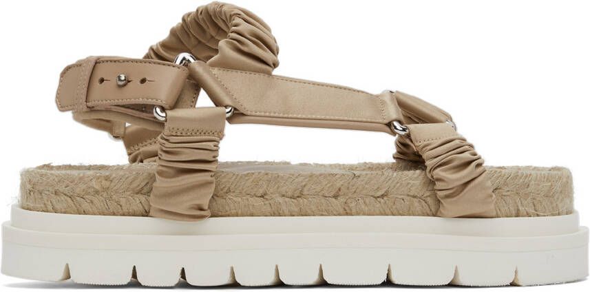 3.1 Phillip Lim Pink Noa Platform Espadrille Sandals - Picture 5