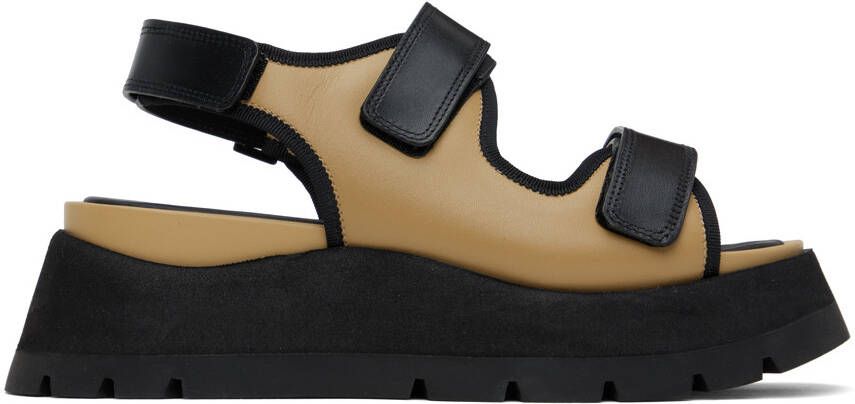 3.1 Phillip Lim Tan Kate Dad Sandals - Picture 5