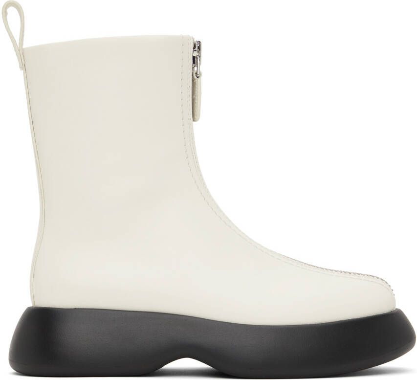 3.1 Phillip Lim White Mercer Boots - Picture 5