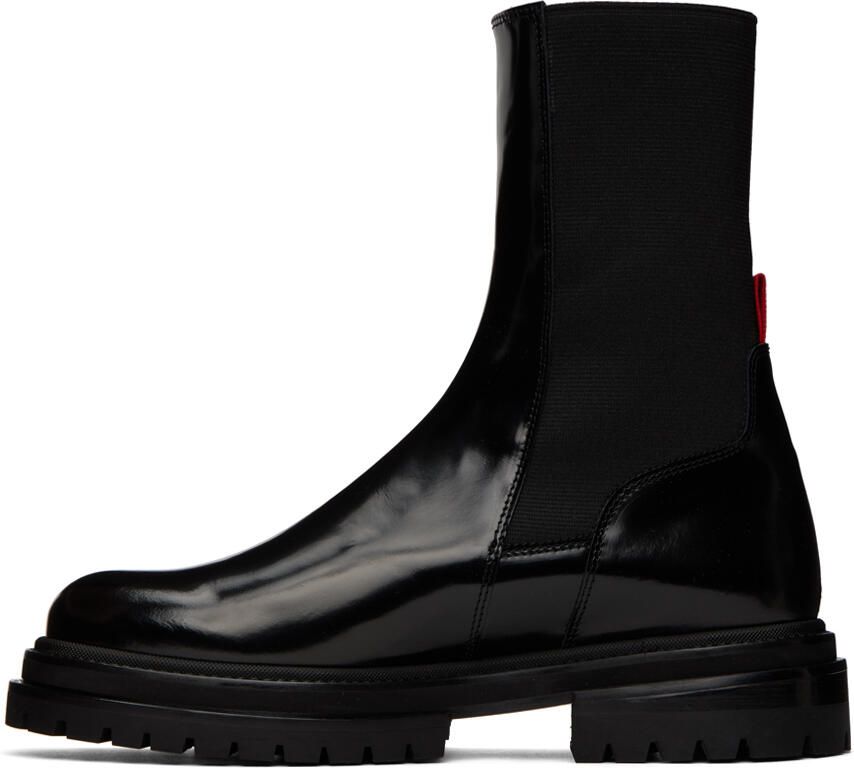 424 Black Low Chelsea Boots - Picture 2