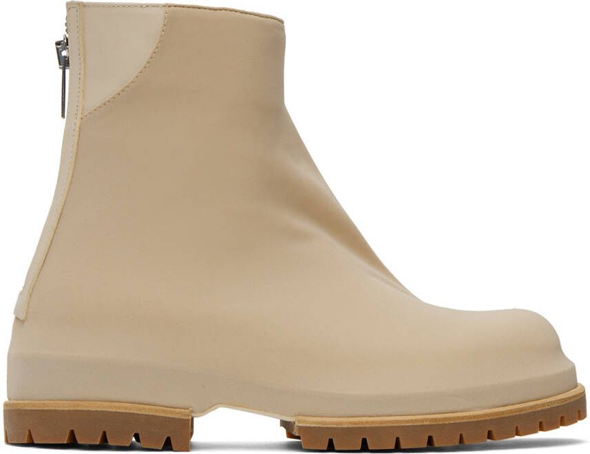 424 Beige Marathon Boots