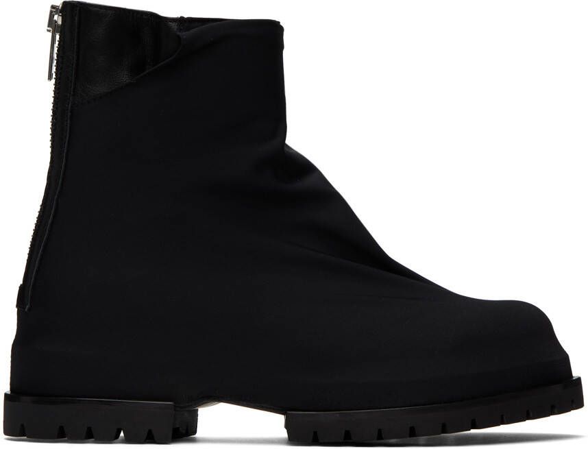 424 Black Marathon Boots - Picture 4