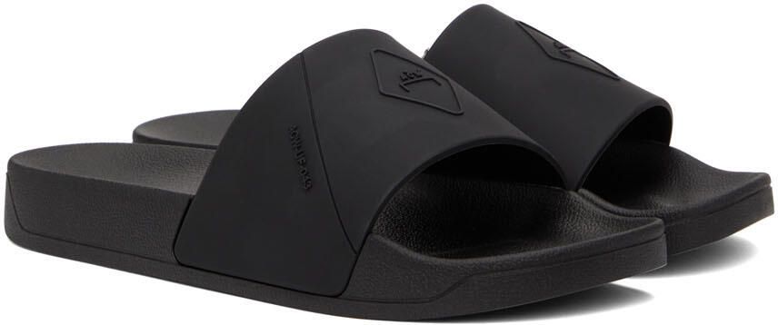 A-COLD-WALL* Black Rhombus Slides - Picture 2