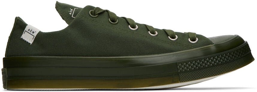 A-COLD-WALL* Green Converse Edition Chuck 70 Sneakers - Picture 4
