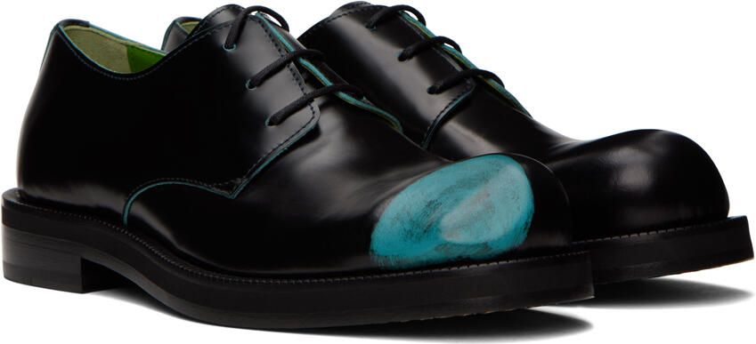 Acne Studios Black Bump Finish Derbys - Picture 2