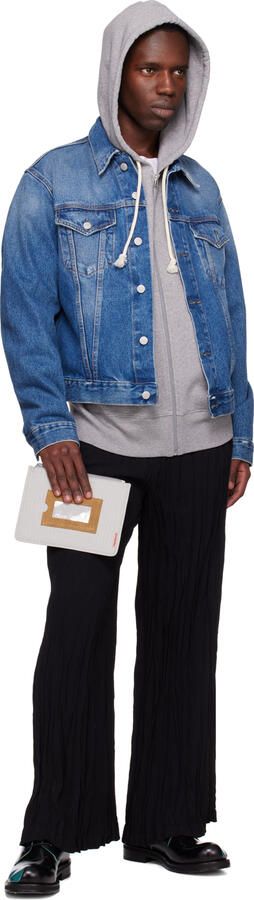 Acne Studios Black Bump Finish Derbys - Picture 4