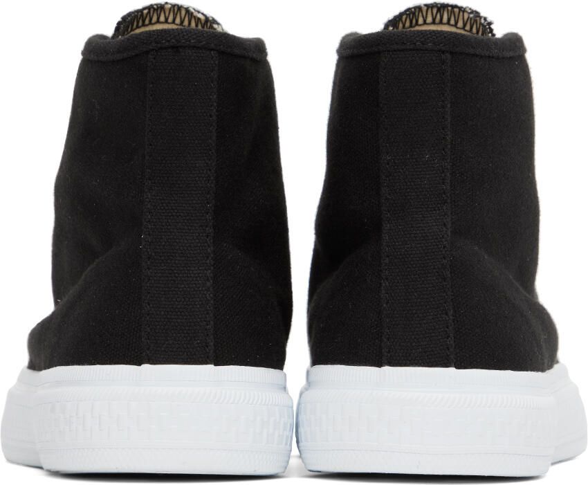 Acne Studios Black Canvas High Sneakers