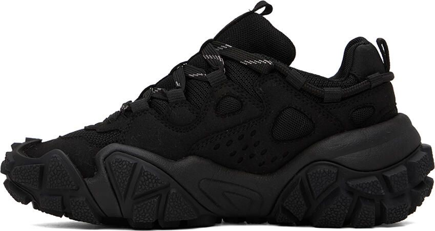 Acne Studios Black Chunky Mesh Sneakers - Picture 3