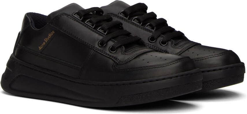 Acne Studios Black Perforated Sneakers