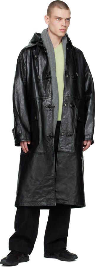 Acne Studios Black Ribbon Sneakers - Picture 4