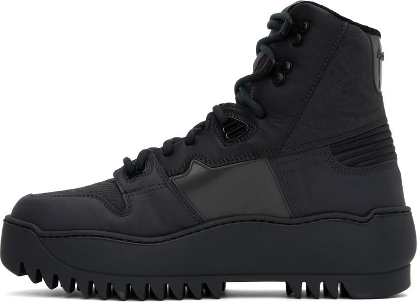 Acne Studios Black Ripstop Sneakers - Picture 3