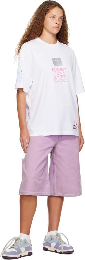 Acne Studios Blue & Purple Preppy Low Sneakers - Picture 4