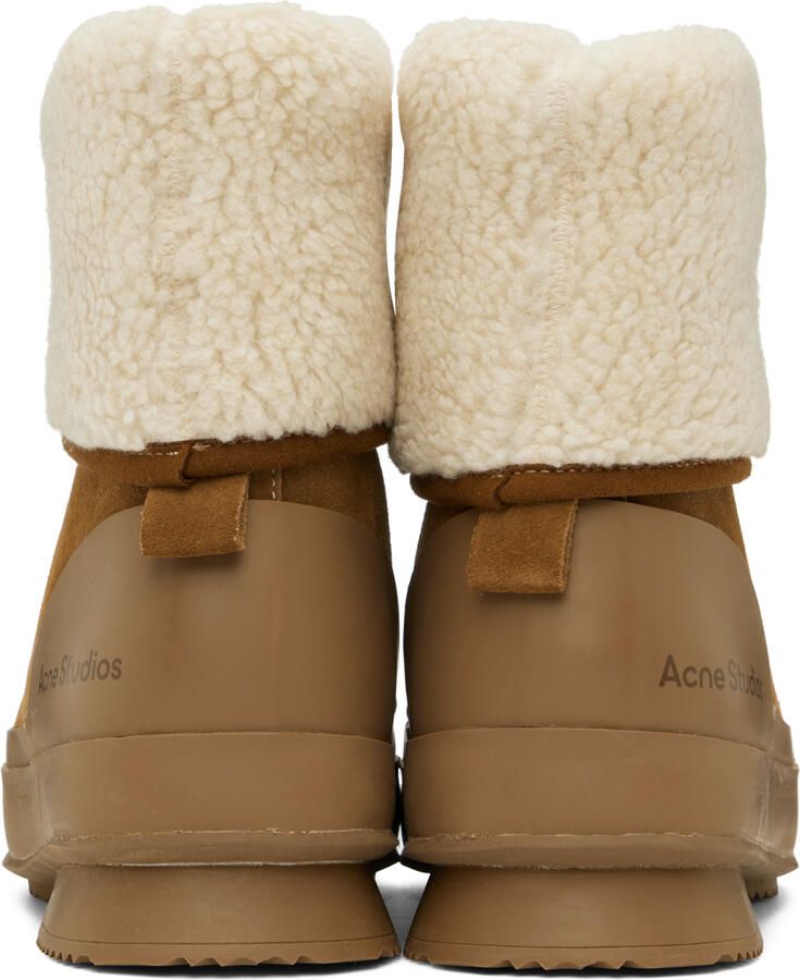 Acne Studios Brown Reversible Boots