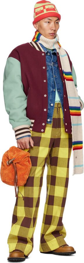 Acne Studios Gray Digital Print Boots - Picture 4