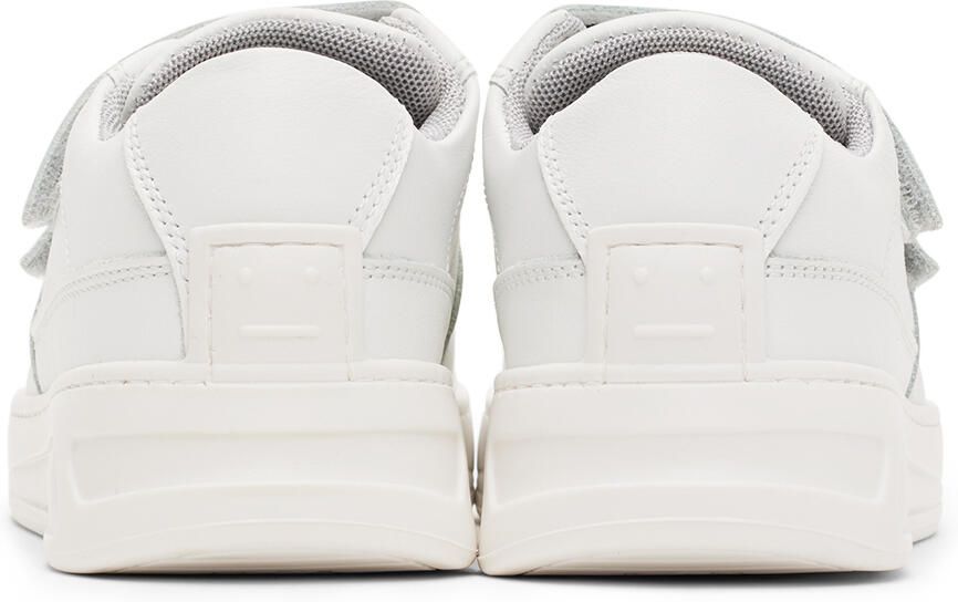 Acne Studios Kids White Velcro Sneakers