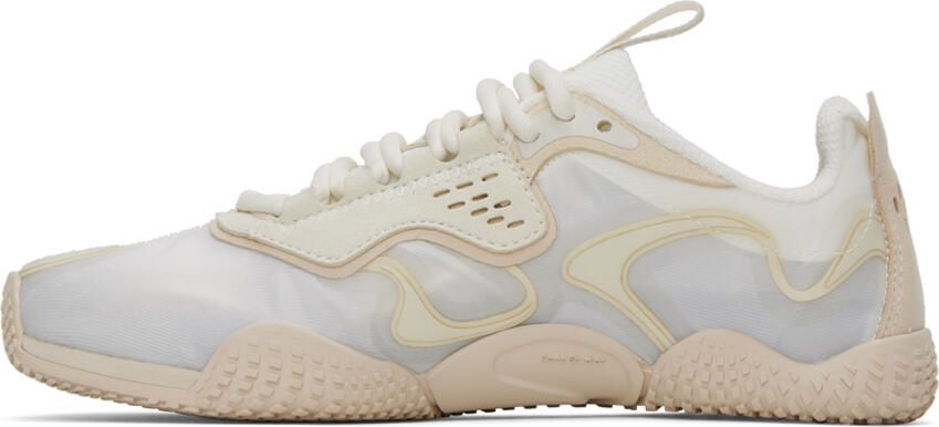 Acne Studios Off-White Ribbon Sneakers - Picture 3