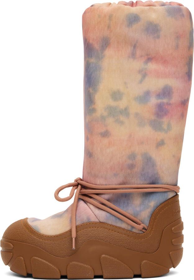 Acne Studios Orange Bolo Cloud Boots - Picture 3