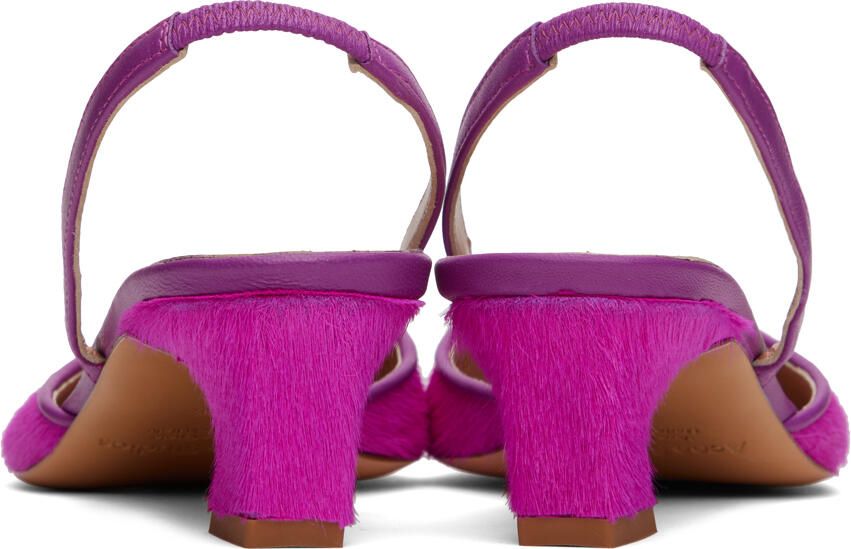 Acne Studios Pink Slingback Pumps