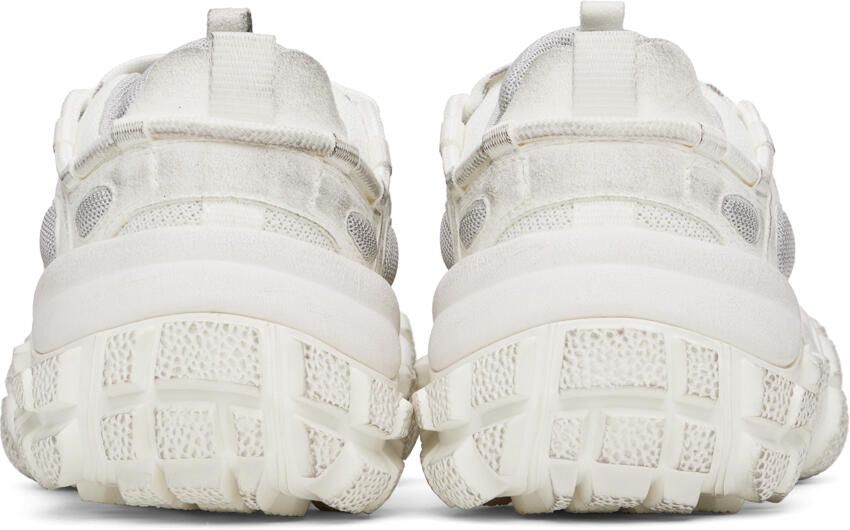Acne Studios White Bolzter Tumbled Sneakers
