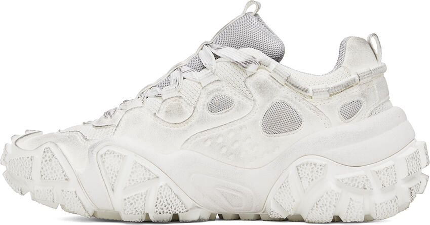 Acne Studios White Chunky Mesh Sneakers - Picture 3