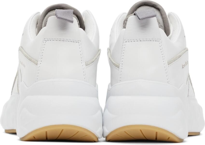 Acne Studios White Nappa Sneakers - Picture 2