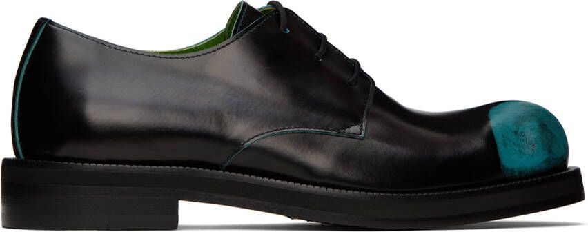 Acne Studios Black Bump Finish Derbys - Picture 5