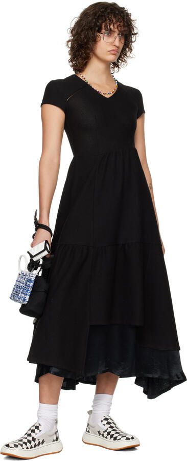 ADER error Black & White Lad Sneakers - Picture 3