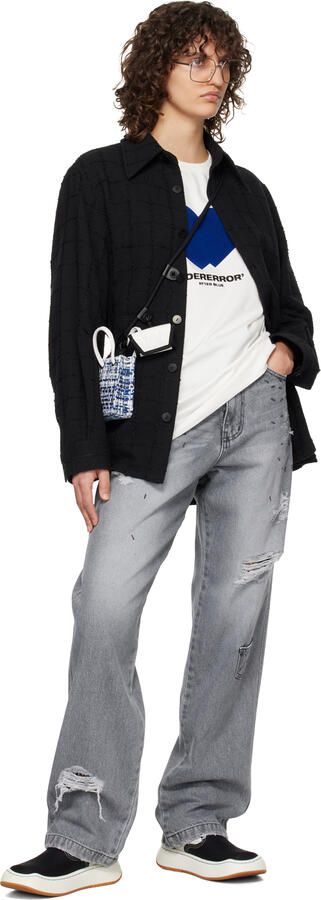 ADER error Black Lad Sneakers - Picture 4