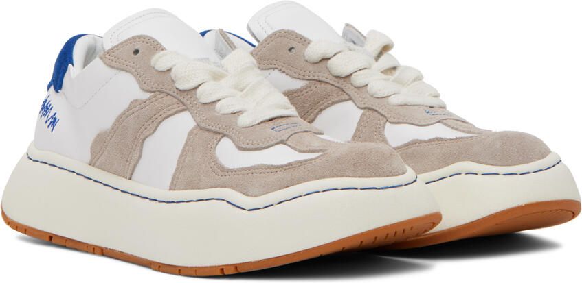 ADER error White & Beige Baus Sneakers - Picture 2